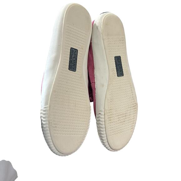 Sperry Lounge Asway 2 Women's Canvas Boat Slip on sneaker shoe 10 - Picture 3 of 10